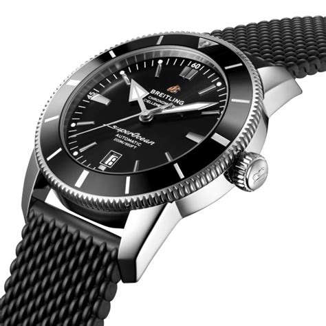 breitling superocean bracelet caoutchouc|breitling superocean price list.